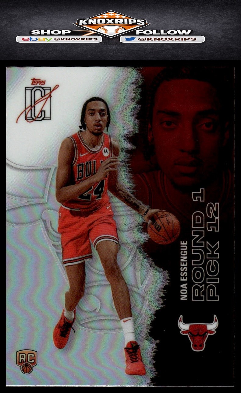 2025-26 Topps Signature Class #109 Noa Essengue Chrome