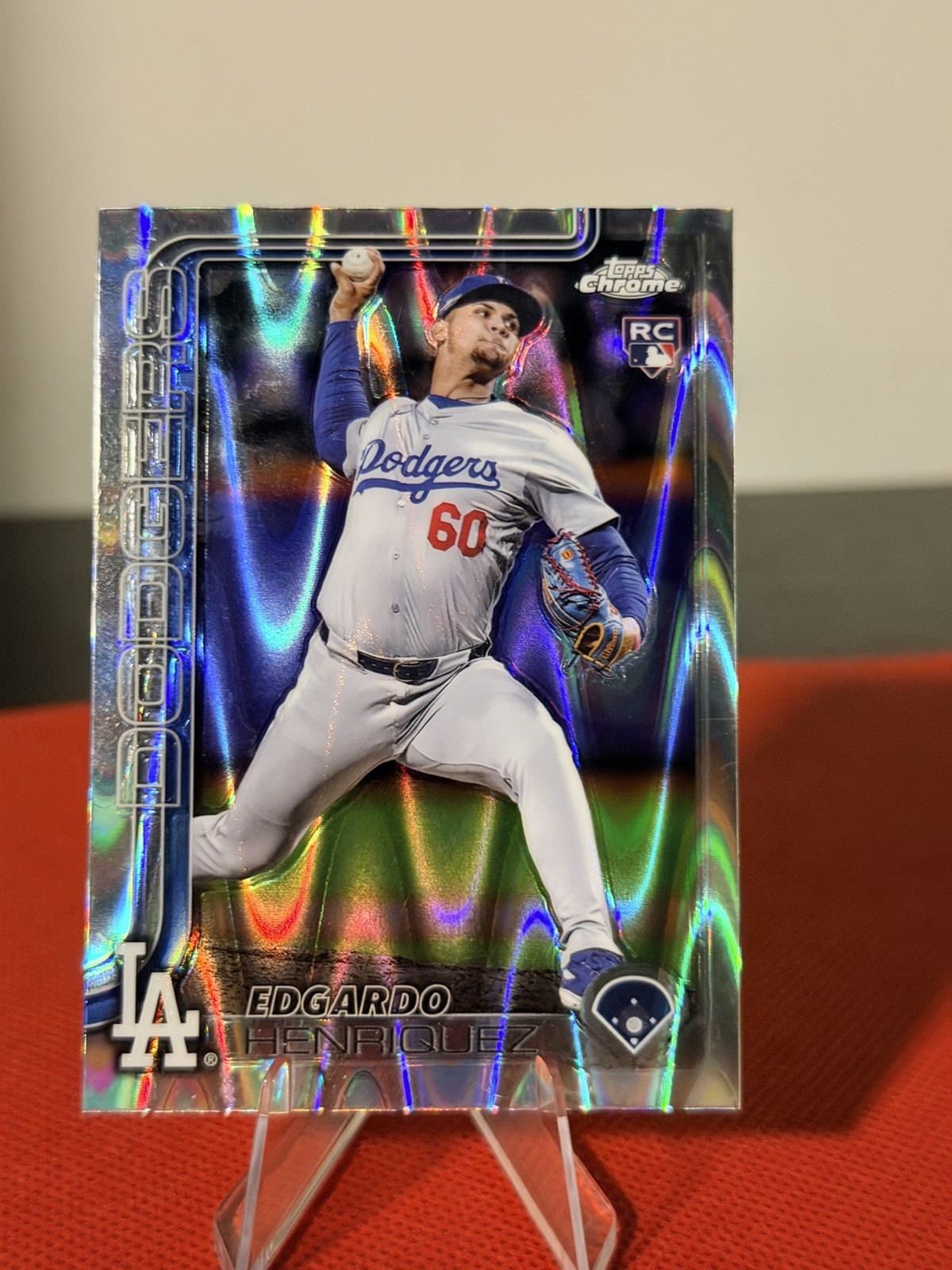Edgardo Henriquez 2025 Topps Chrome #71 Ray Wave Refractor RC