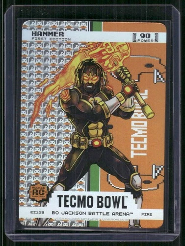 Bo Jackson Battle Arena Tecmo Bowl HAMMER Omarion Hampton Endzone Fire EZ129