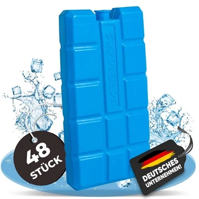 48 x Nemt 200 ml Kühlakku Kühlelemente für die Kühltasche oder Kühlbox bis 20h