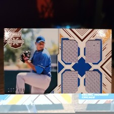 2018 ELITE EXTRA ERLING MORENO QUAD JERSEY PATCH (165/399) #QM-EM
