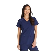Dickies Xtreme Stretch Scrubs Top Women Medical Scrub Mock Wrap 82814