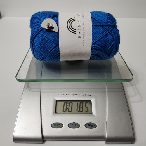 Hobbii Rainbow Yarn 8/4 Quality 100% Cotton PRICE PER SKEIN - YOU CHOOSE - Picture 157 of 329