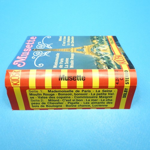 🎧 MC - Musette (Chansons) * CHARLES TRENET * Kassette Cassette * TELDEC (Kiosk) - Bild 7 von 7