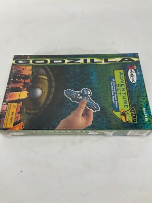 Vintage 1998 Colorforms Godzilla Monster Adventure Set Box Color NEW SEALED