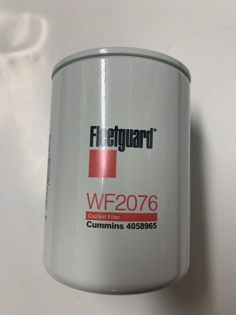 WF2076 4058965 Fleetguard Coolant Filter | eBay
