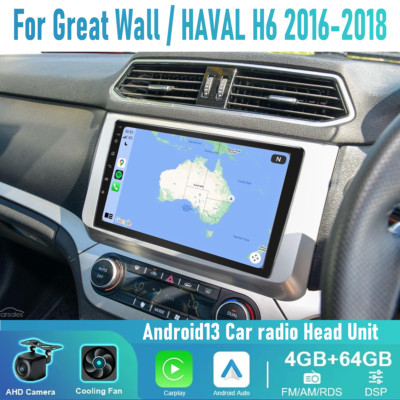 Wireless Carplay Android auto Head Unit radio For Great Wall/HAVAL H6 2016-2018