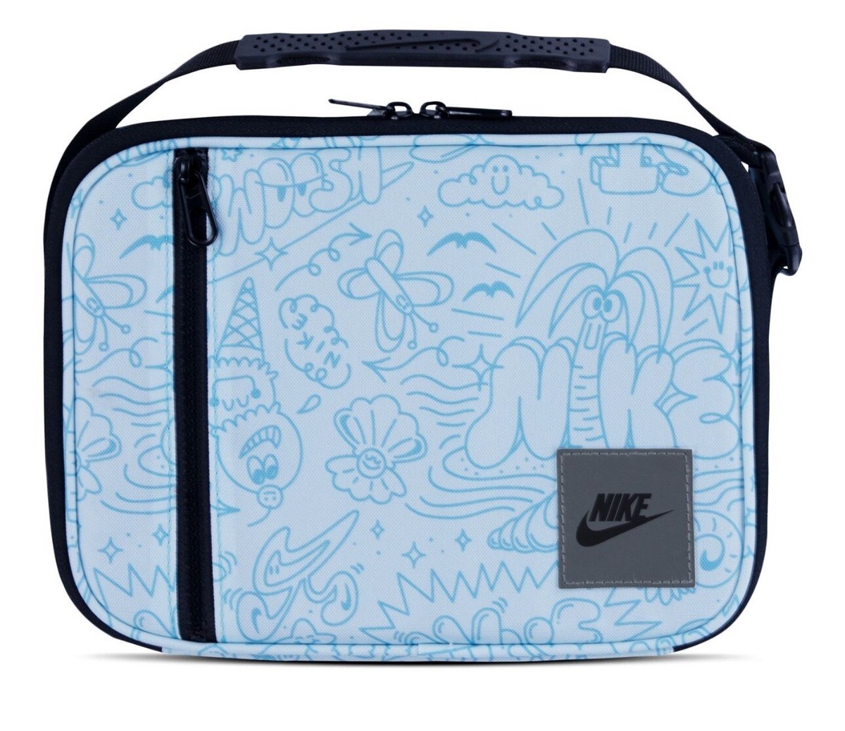 blue nike lunch box
