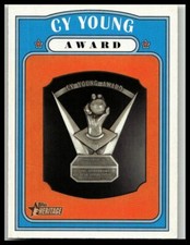 2021 Topps Heritage #365 Cy Young Award Cleveland