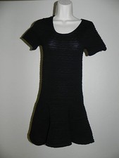 T/O SWEATERS DRESS WOMENS SMALL BLACK NWT