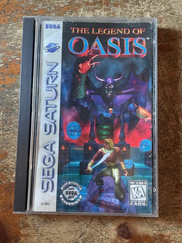 Legend of Oasis (Sega Saturn, 1996) With case & booklet(tested)