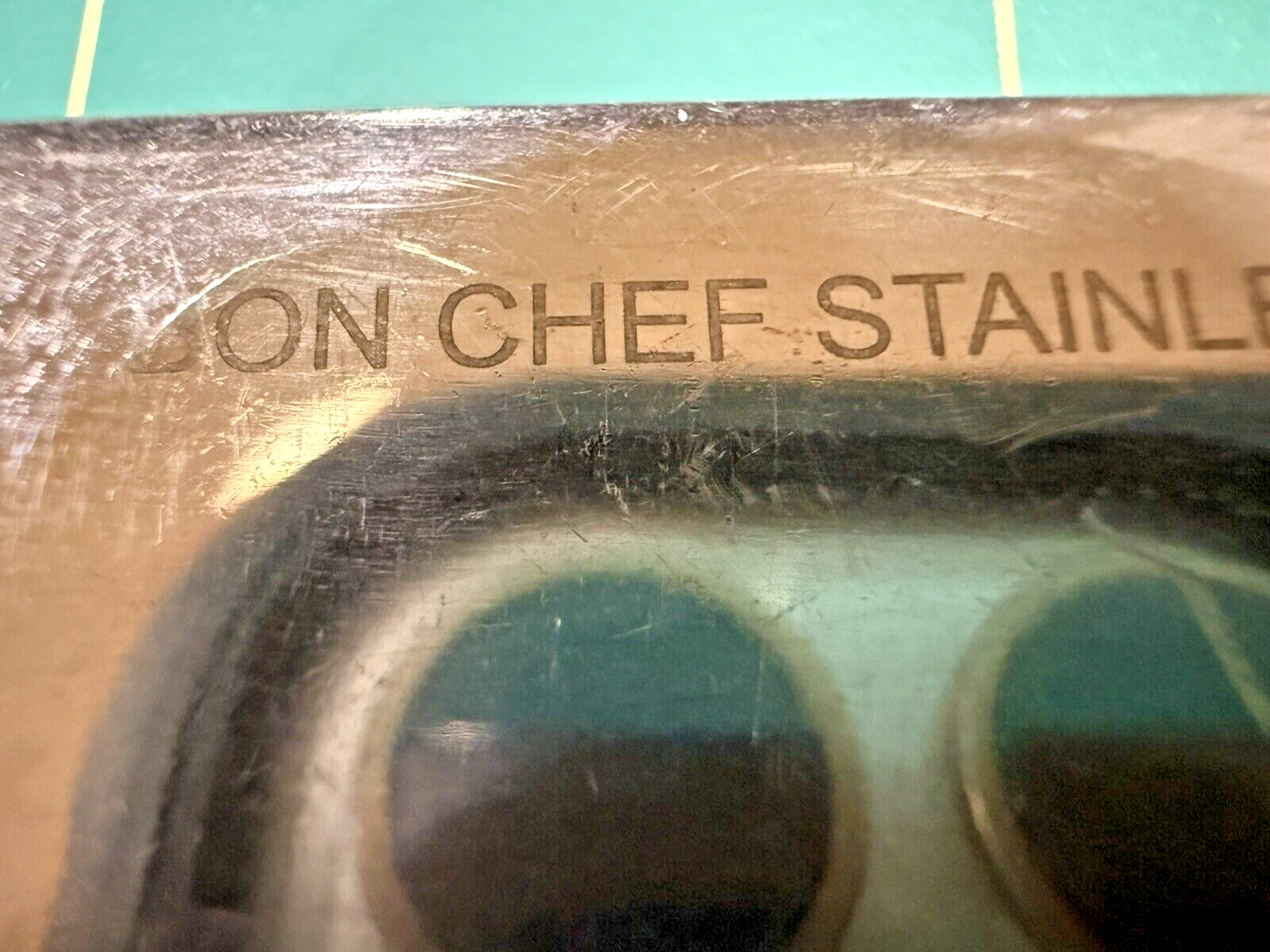 10 Dinner Knife Knives Bon Chef 18/10 Stainless Silverware Flatware Outlined