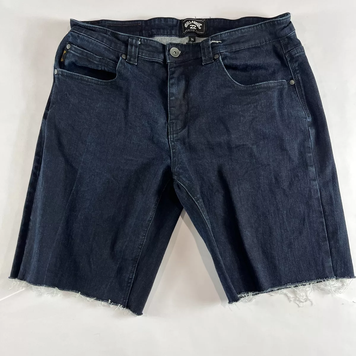 Dark denim sale jean shorts