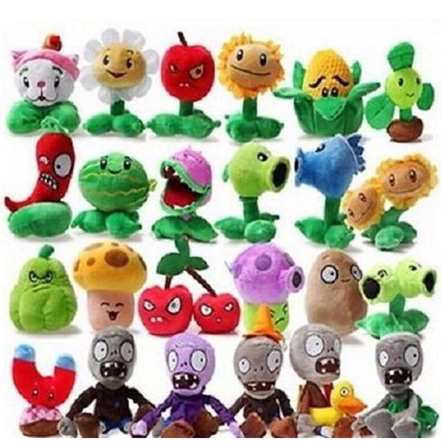 plants vs zombies garden warfare 2 plush toys