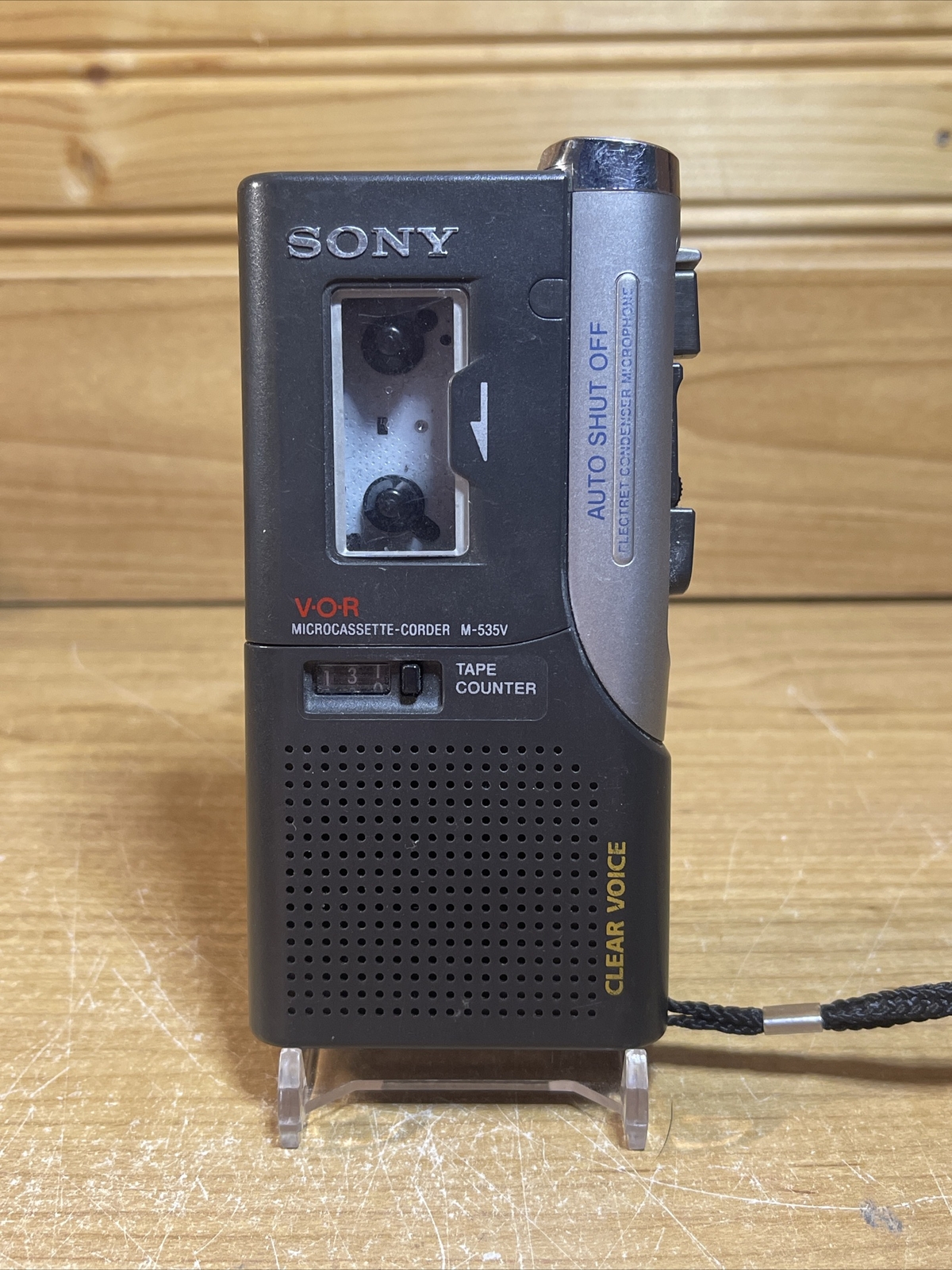 Sony VOR Microcassettecorder M535V Clear Voice Battery Tested eBay