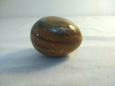 Stone Egg Decorative Smooth Onyx Stone Egg Ornament Paperweight Egg