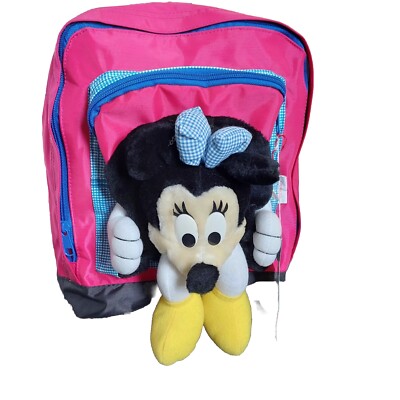 Walt Disney Mickey For Kids Minnie Mouse Kinder Rucksack Verspielt Neu Ovp...