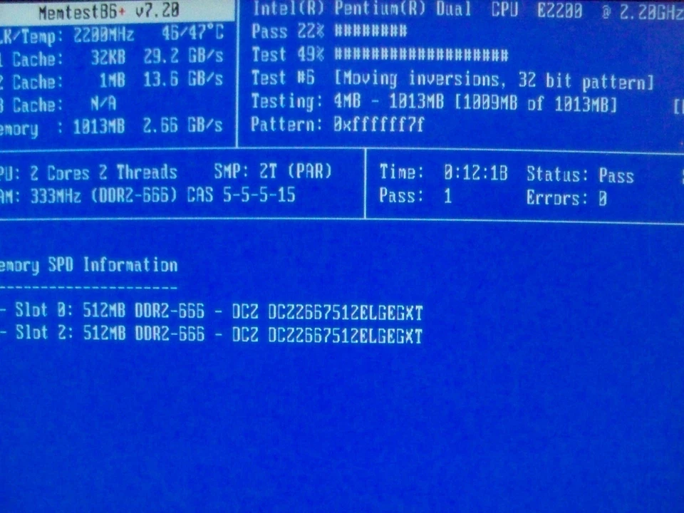 OCZ Gold Series 1GB (2x 512MB) DDR2 667 PC2 5400 Memory OCZ26671024ELGEGXT-K - Image 4 of 4