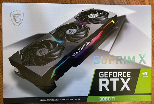 MSI  Geforce RTX 3080 TI Suprim X 12GB GDDR5X