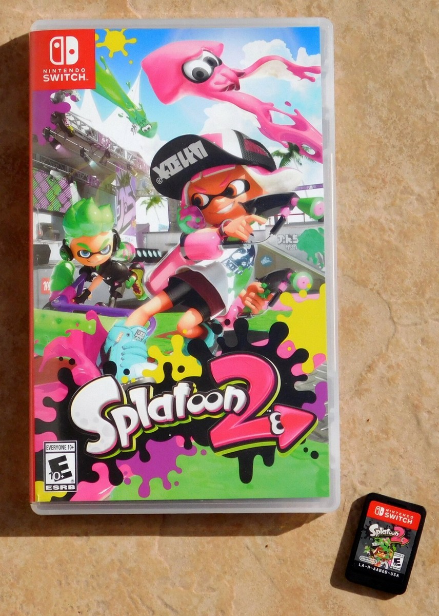 Nintendo Switch Splatoon 2モデル　ソフトなし ソフトなし】【送料無料】【中古】Nintendo Switch スプラトゥーン2