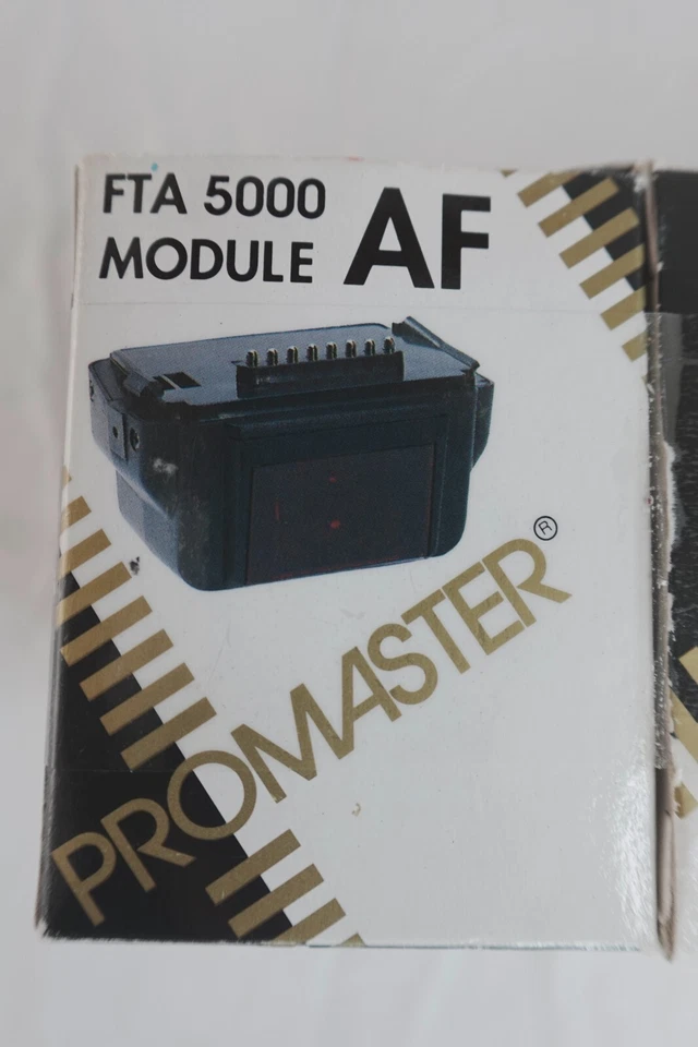 Promaster FTD 5000 Flash + FTA 5000 AF Module TTL Shoe Mount Tested - Image 3 of 4