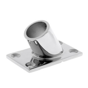 1PC Stainless Steel Boat Hand Rail 60 Degree Tee Hardwares Fitting 7//8/" Tube New