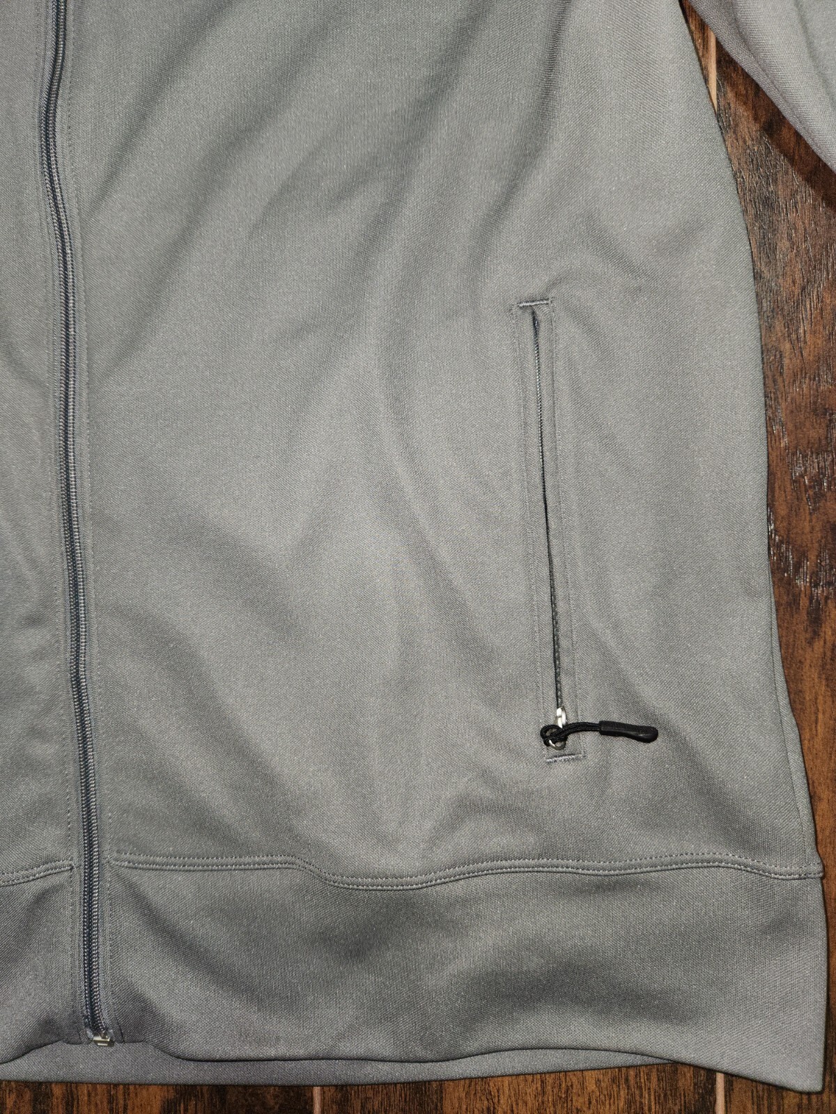 Saucony Track Jacket Size Large Vintage Gray Athletic thumbnail 5