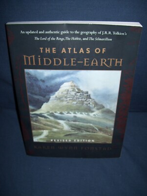 The Atlas of Middle Earth Karen Wynn Fonstad Used SC 1991 Houghton ...