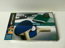 Emerson Portable Table Tennis Set With 2 Paddles, 3 Balls, Posts And Net