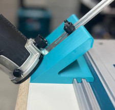 Makita DRT50Z RT0702C Katsu Router 45 Degree Jig Track Woodworking Jig BLACK