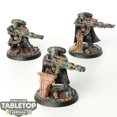 Space Marines - 3x Eliminators - bemalt