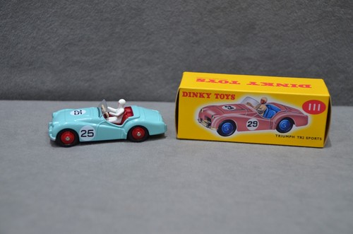 DeAgostini Atlas Dinky Toys 111 Triumph TR2 deportivo diecast modelo de coche caja 1:43 - Imagen 4 de 14