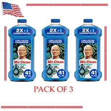 Mr. Clean 2X Concentrated Multi Surface, All Purpose Cleaner,41 fl oz Pack of 3