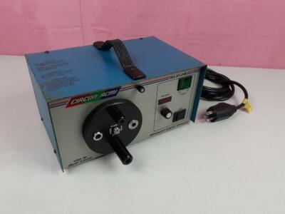 CIRCON ACMI ALU-2B 150W HALOGEN DUAL LAMP FIBEROPTIC FIBER OPTIC LIGHT SOURCE