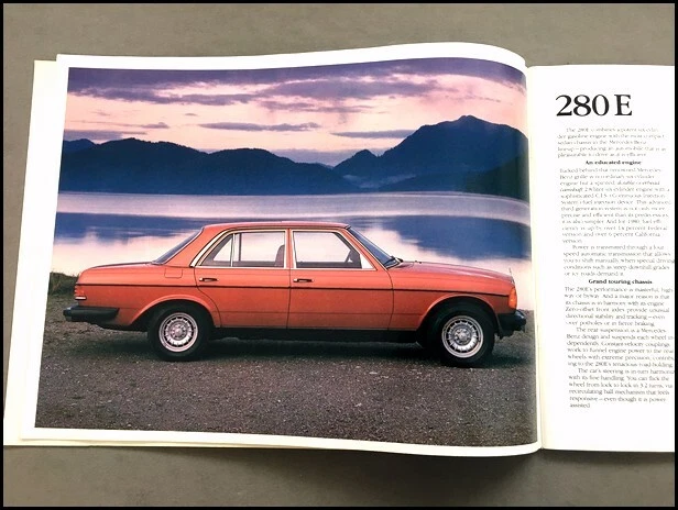 1980 Mercedes Benz 64-page Brochure Catalog 300SD 450SEL 450SL 450SLC 300CD Foto 3 de 4