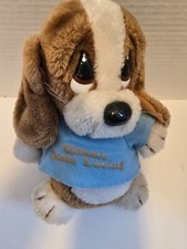 Vtg 1986 Applause Sad Sam Hound Plush Gimme Some Loving