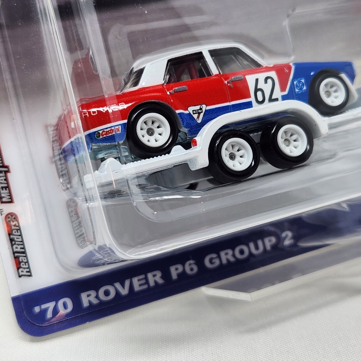 Hot Wheels Team Transport '70 Rover P6 G 2 HW Rally Hauler #55