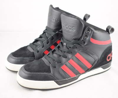 Adidas Men's Raleigh 9tis Mid EU 46 US 11,5 schwarz rot Basketball AW4305