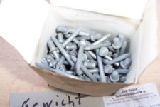 Stahlnagel mit Gewinde verzinkt Schraubdübel Stahlnägel Fixpin Gewinde Nägel