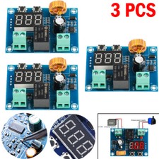 3pcs XH-M609 DC Voltage Protection Module Low Voltage Disconnect Switch Cut off