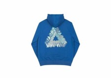 DS Palace Skateboards FW18 P-3D Hoodie in Blue Size Small 100% Authentic!