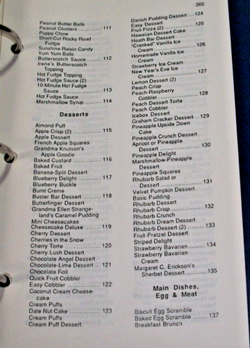 BETHESDA LUTHERAN CHURCH CENTENNIAL COOKBOOK 1987 JEWELL IOWA 1936 ED. INCLUDED - Afbeelding 8 van 13