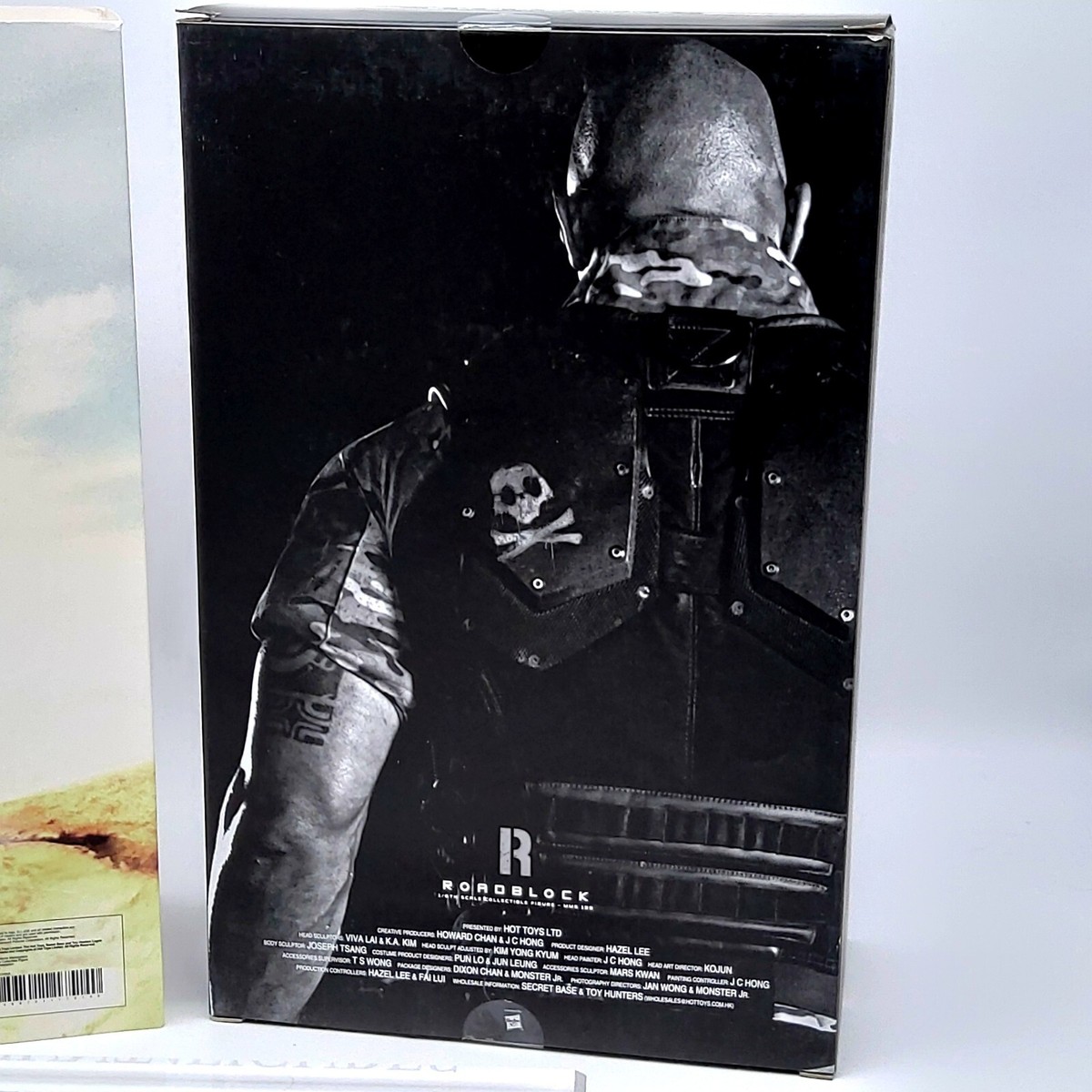 Hot Toys MMS199 G.I. Joe Roadblock 1/6 action figure's Empty Art