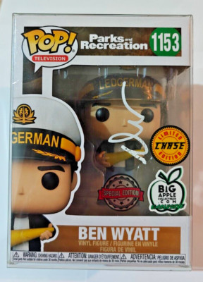 Ben Wyatt Limited Special Edition Chase Big Apple #1153 signiert Adam Scott + ACOA