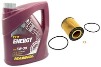 4 Liter MotoröL Set ÖLfilter SH426P 5W30 FüR BMW 3Er Z3 Coupe 5Er Touring