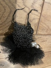 Barbie-Ballerina Black Tutu With Pearls