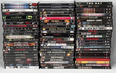 Horror Halloween Monster Movie DVD Lot ~Pick & Choose~ Letters A-D FREE SHIPPING