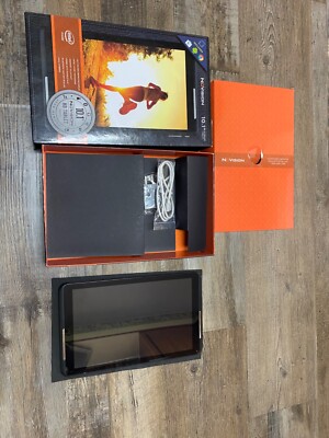 NuVision tm101a550l 10.1  hd tablet 32gb tested works box included