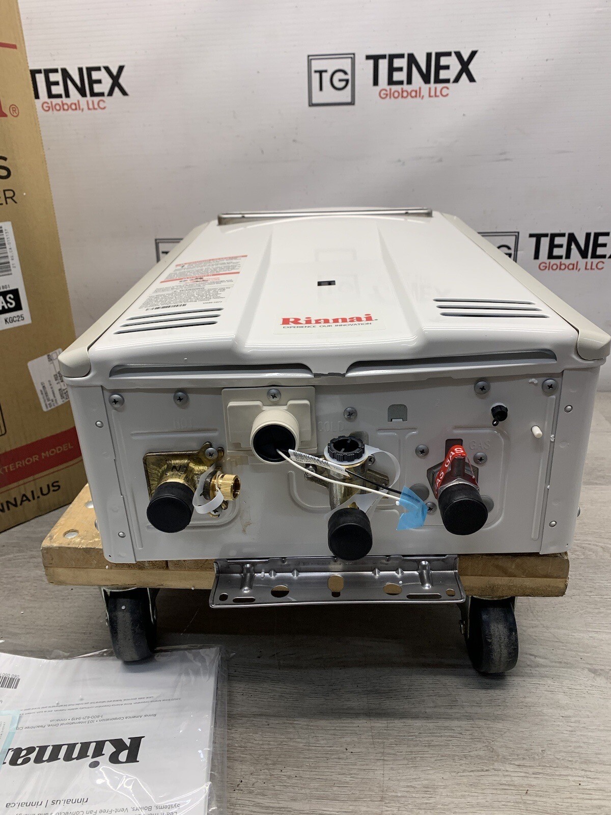 Rinnai V53DeP Outdoor Tankless Water Heater Propane Gas 120K BTU (T31