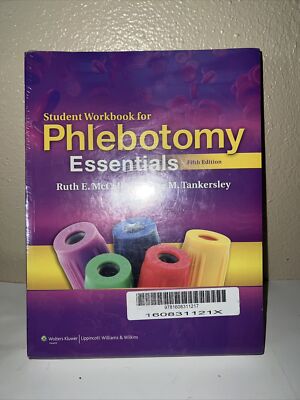 Phlebotomy Essentials & Student Workbook by Ruth E. McCall 5th Edition NEW